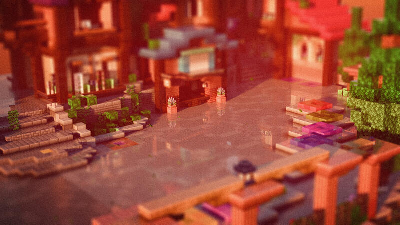 Hive Lobby at Dusk